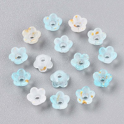 Frosted Transparent Acrylic Beads LS-OACR-N137-72I-1