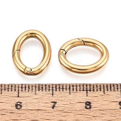 304 Stainless Steel Spring Gate Rings STAS-N115-72A-G-1