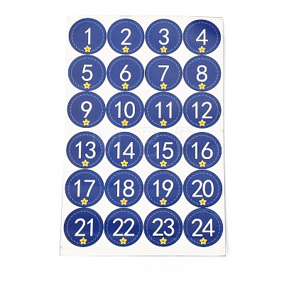 Christmas Advent Calendar Stickers LS-DIY-L050-A04-1