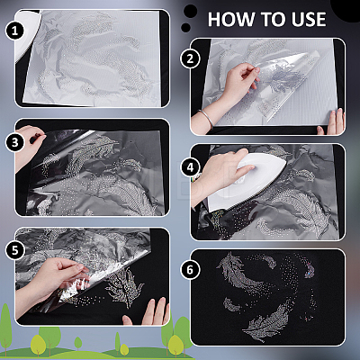 Glitter Hotfix Rhinestone DIY-WH0759-45-1