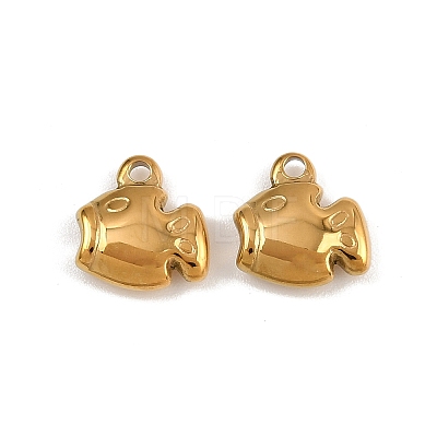 304 Stainless Steel Charms STAS-G357-06G-01-1