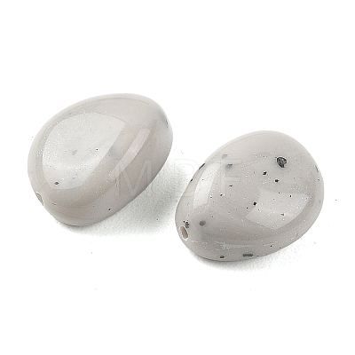 Opaque Acrylic Beads OACR-Z036-02G-1