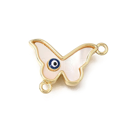Brass Enamel Connector Charms SH-CBA7C77-07G-1