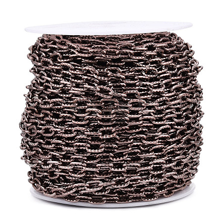 Aluminium Textured Cable Chains CHA-T001-38R-1
