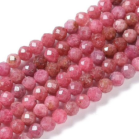 Natural Rhodonite Beads Strands G-G139-A16-03-1