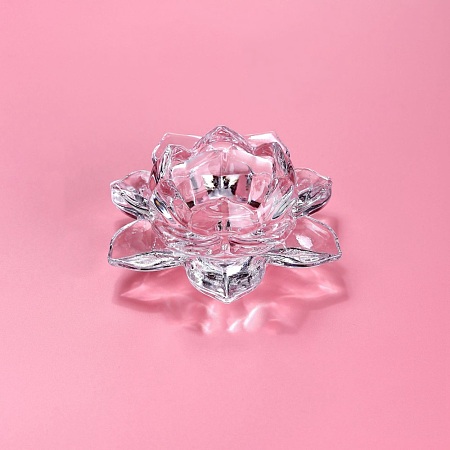 Glass Candle Holder CAND-PW0003-011B-1
