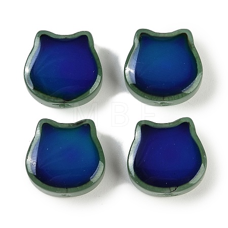 Two Tone Glass Mood Beads GLAA-Z007-12E-1