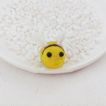 Wool Felt Cabochons FABR-PW0001-113D-1