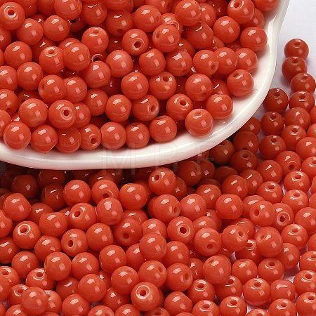 Opaque Colours Glass Seed Beads SEED-C001-02B-12-1