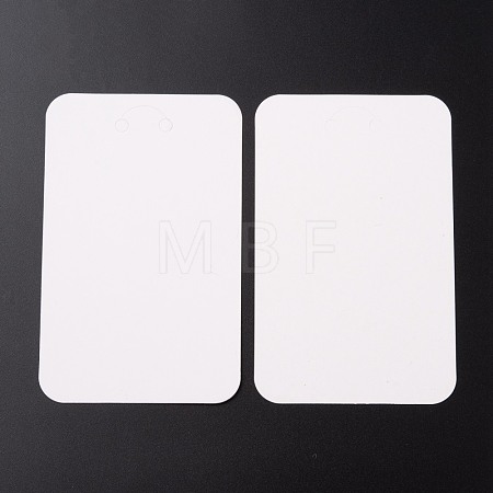 Blank Paper Display Cards CDIS-WH0015-21A-1
