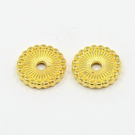 Tibetan Style Spacer Beads TIBE-47916-G-FF-1