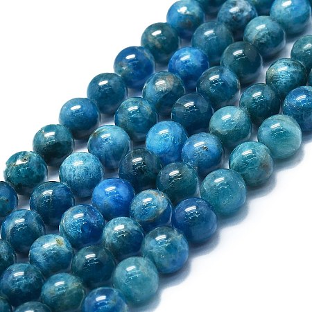 Natural Apatite Beads Strands G-K245-A03-05-1