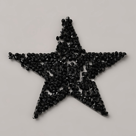 Star Hotfix Rhinestone DIY-WH20007-820D-02-1