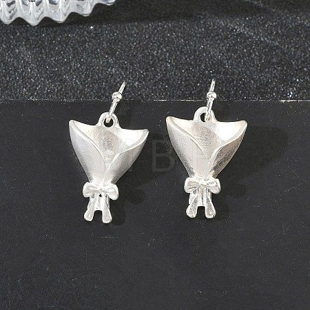 Bouquet Alloy Dangle & Drop Earrings AL-CBA4A23-01S-1