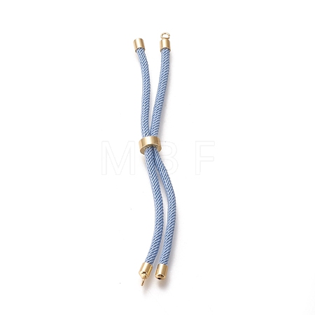 Nylon Twisted Cord Bracelet Making MAK-M025-144-1