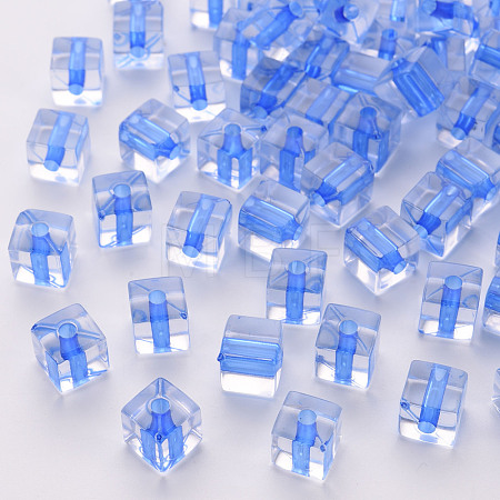 Transparent Acrylic Beads TACR-S154-12A-86-1