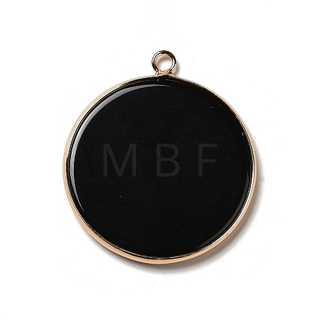 Natural Obsidian Pendants G-A213-01G-01-1