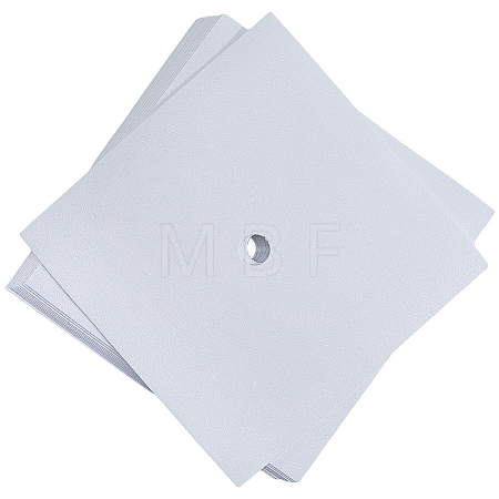 Square EVA Glitter Graduation Cap Topper Stickers DIY-WH20053-05B-1