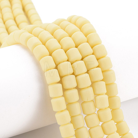 Polymer Clay Bead Strands CLAY-T001-C46-1