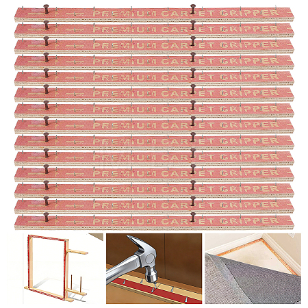 14Pcs Wood Tufting Frame Tack Strip DIY-WR0005-53-1