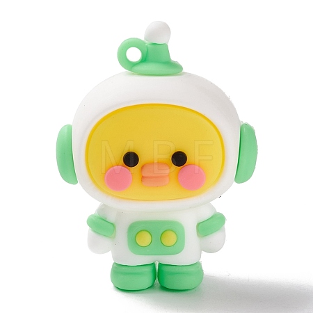 PVC Plastic Cartoon Pendants KY-G017-C03-1