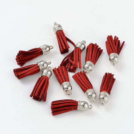 Suede Tassels DJEW-M004-12A-1