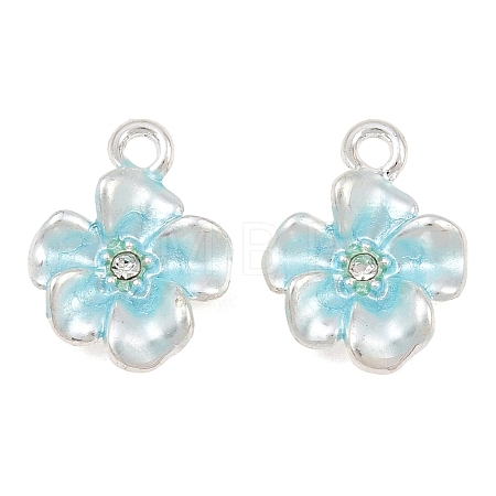 Alloy with Enamel Pendants AL-CBA1FD3-09S-02-1