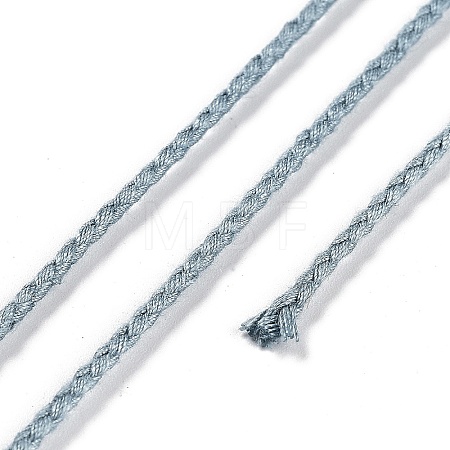 20M Polyester Braided Cord for Jewelry Making OCOR-G015-04A-27-1