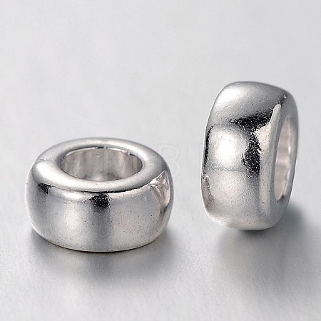 Tibetan Style Alloy Beads TIBEB-Q004-S-FF-1