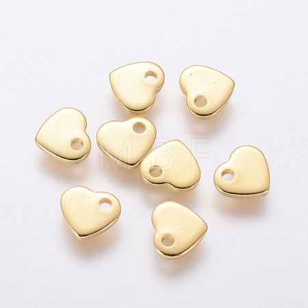 201 Stainless Steel Charms STAS-L234-045A-G-1