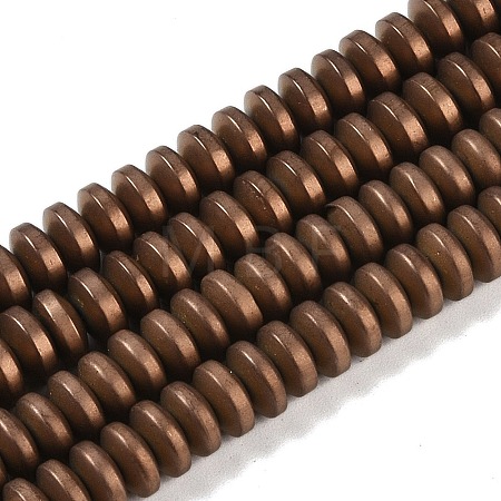 Electroplated Synthetic Non-magnetic Hematite Beads Strands G-E618-08D-1