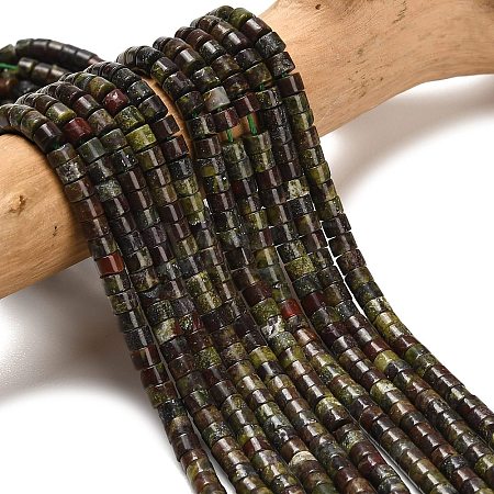 Natural Dragon Blood Beads Strands G-P608-A11-01-1