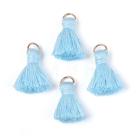 Polycotton(Polyester Cotton) Tassel Pendant Decorations FIND-S280-11-1