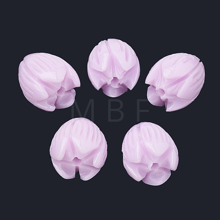 Dyed Synthetic Coral Beads CORA-N002-B-04I-1