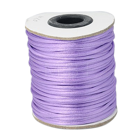 Nylon Satin Rattail Cords NWIR-A003-07-1