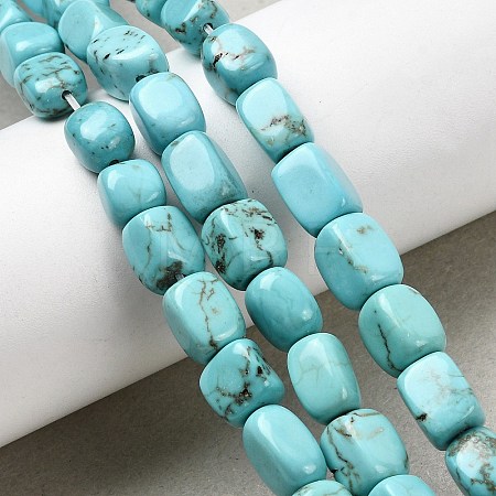 Natural Magnesite Beads Strands G-P598-D01-01-1