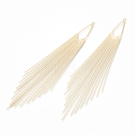 Brass Big Pendants X-KK-Q750-075G-1