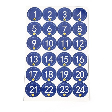 Christmas Advent Calendar Stickers LS-DIY-L050-A04-1