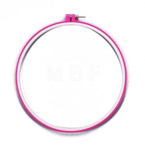 Plastic Embroidery Hoops PW-WG38945-05-1