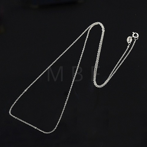 925 Sterling Silver Necklaces STER-M034-32B-1