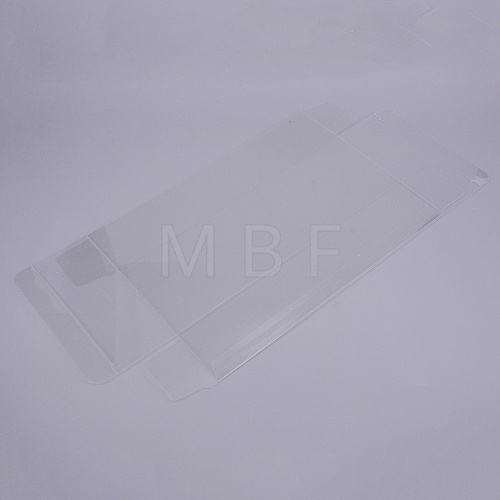 Transparent PVC Box Candy Treat Gift Box CON-WH0074-10D-1