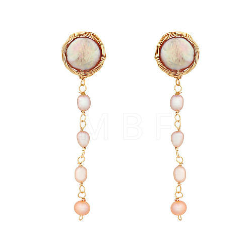Baroque Pearl Vintage Style Earrings GC6827-3-1