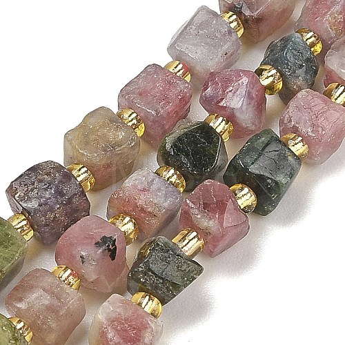 Natural Tourmaline Beads Strands G-G053-B17-05-1