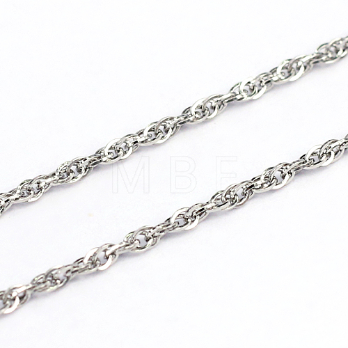 304 Stainless Steel Singapore Chains CHS-O005-39C-1