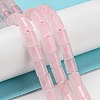 Natural Rose Quartz Beads Strands G-Q1008-A05-4