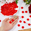 80Pcs Opaque Resin Cabochons RESI-DC0001-61A-3