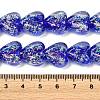 Handmade Foil Glass Beads DICH-C001-01H-4