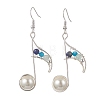 Brass Dangle Earrings EJEW-TA00804-3