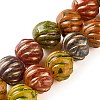 Painted Glass Bead Strands FIND-H023-09-1