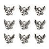 Tibetan Style Alloy Pendants TIBEP-20305-AS-NR-1